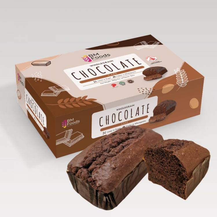 Healthy Choice Wholegrain Chocolate Cake(Frozen) 3pcs/box- MOQ: 3 box ($9.80/box)