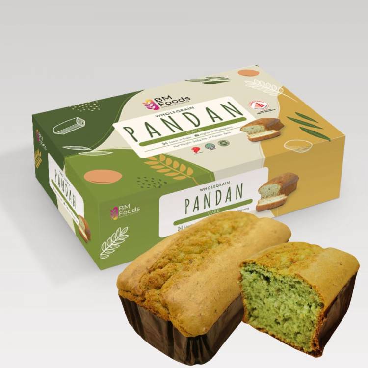 Healthy Choice Wholegrain Pandan Cake(Frozen)3pcs/box- MOQ: 3 box ($9.80/box)