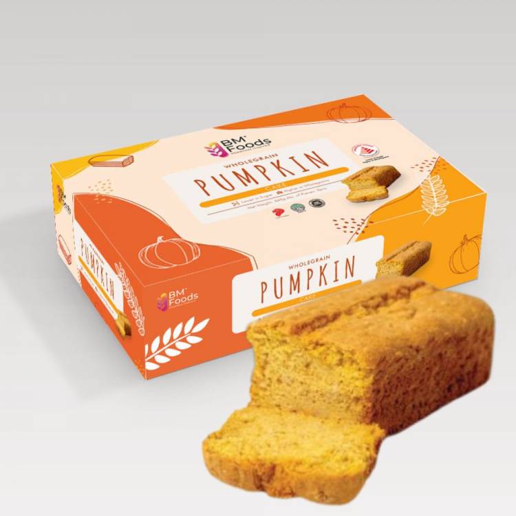 Healthy Choice Wholegrain Pumpkin Cake(Frozen) 3pcs/box- MOQ: 3 box ($9.80/box)